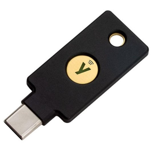 Control de Acceso Yubico YubiKey 5C NFC Llavero Tarjeta Sin Contraseña Multifactor