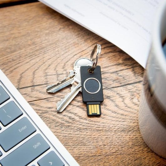 Controle de Acesso Yubico YubiKey Bio Impressão Digital 1 Usuário USB A