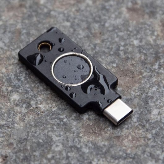 Controle de Acesso Yubico YubiKey C Bio Impressão digital 1 Usuário USB-C
