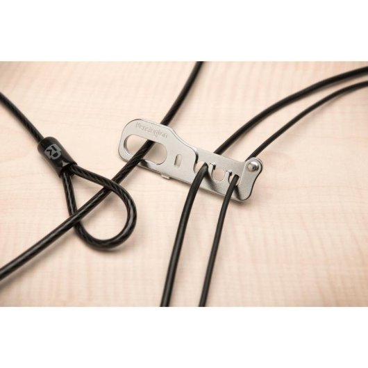 Cadeado para cabos Kensington CableSaver 64519US metal cinzento antiroubo 30 g