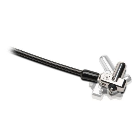 Kabelschloss Kensington N17 2.0 Keyed Dell kompatibel Wedge 1,83 m Stahl Schwarz Silber
