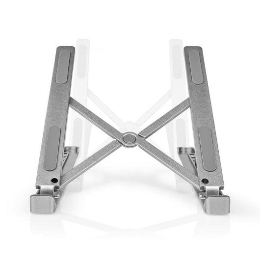Laptopständer Nedis NBSTND100SI Aluminium klappbar höhenverstellbar