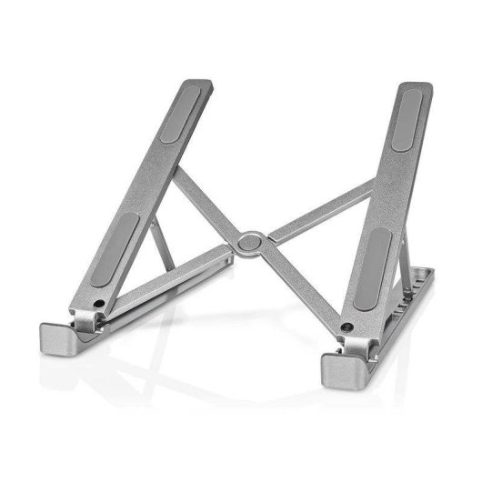 Laptopständer Nedis NBSTND100SI Aluminium klappbar höhenverstellbar
