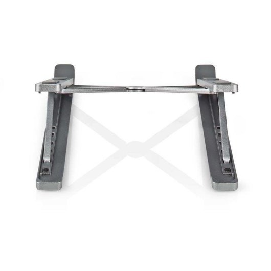 Laptopständer Nedis NBSTND100SI Aluminium klappbar höhenverstellbar