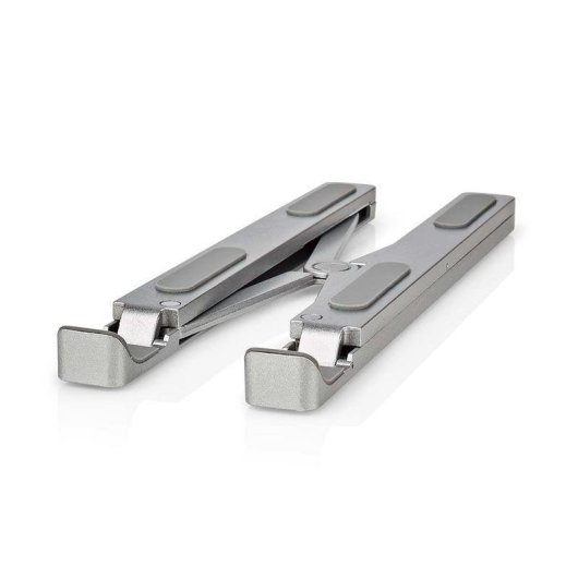 Laptopständer Nedis NBSTND100SI Aluminium klappbar höhenverstellbar