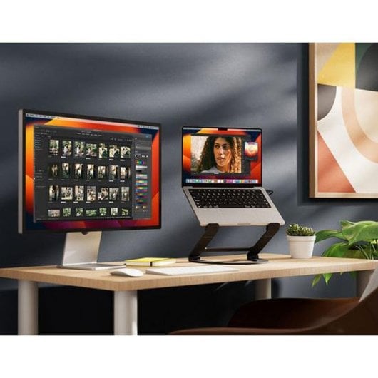 Suporte para portátil Twelve South TS-2201 preto ajustável dobrável 3,2 kg