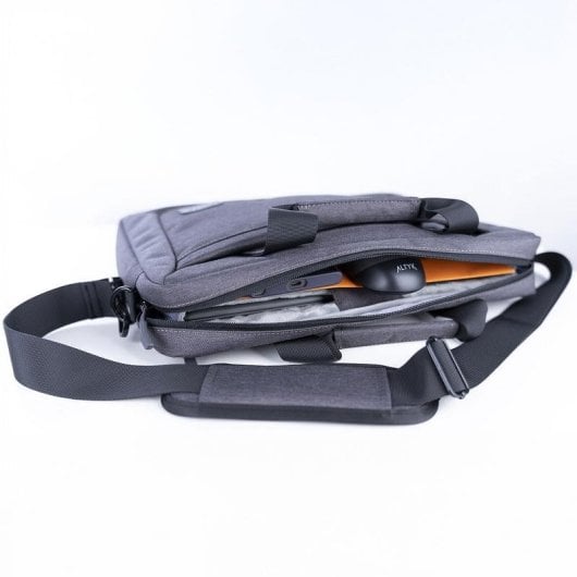 Sacoche ordinateur portable ALTYK AYSCCHP14001 14 pouces gris foncé bandoulière amovible