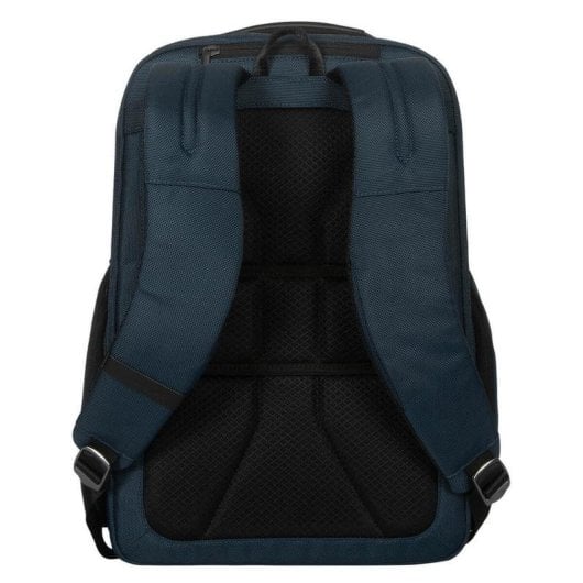 Mochila Targus HeritageLuxe Azul para portátil 16" con compartimento RFID y múltiples bolsillos