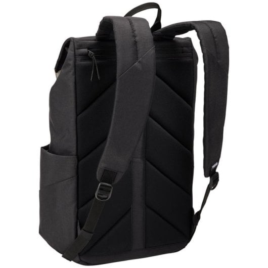 Mochila Thule Lithos TLBP213 preta compartimento portátil 16L poliéster