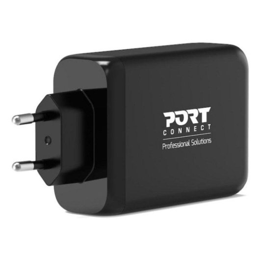 Chargeur Port Designs 902107EU GaN 130W 4 Ports USB PD QC Compact