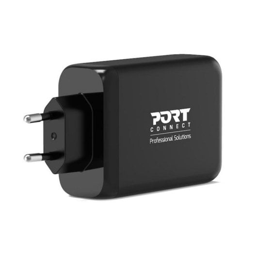 Chargeur mural Port Designs 902107EU GaN 130W USB-C PD 4 ports + câble 2m