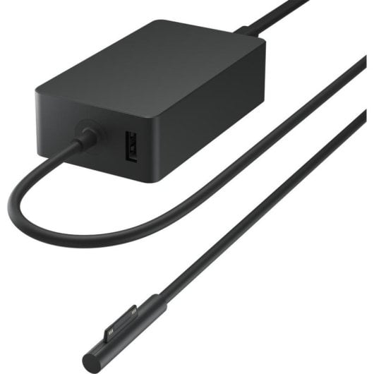 Chargeur Microsoft W8Y-00002 Surface 65W Noir USB Alimentation AC