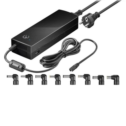 Netzteil Goobay 55004 134,5W einstellbar Schutzfunktionen 8 Adapter