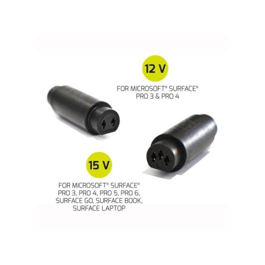 Netzteil Port Designs 900102-EU 60W Typ C für Microsoft Surface Schwarz