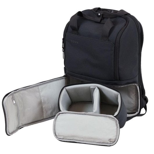 Sac à dos INOVU Genius Backpack Noir 15,6" résistant à l’eau et accessoires