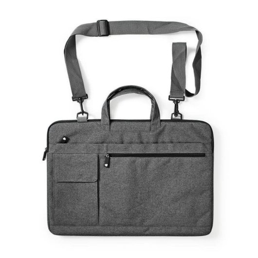 Maletin Nedis NBBG17150BK pour portable jusqu'à 18" sangle amovible anthracite