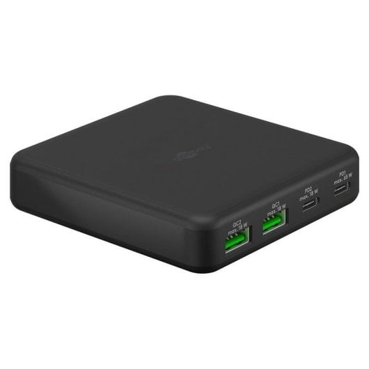 Chargeur Goobay 65813 65W USB-C 2x USB-A 2x USB-C PowerDelivery