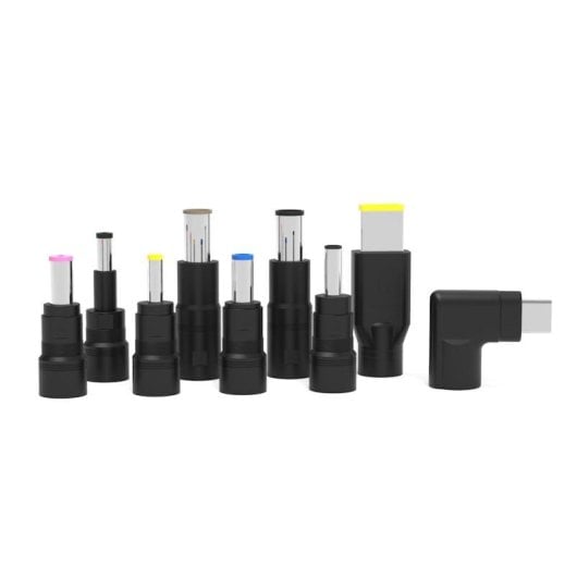 Adaptador de corriente Port Designs 900007B-EU 90 W 8 puntas universal