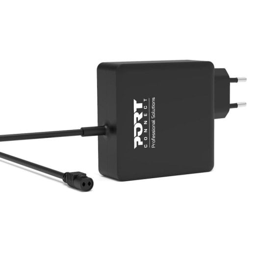Adaptador de corriente Port Designs 900007B-EU 90 W 8 puntas universal