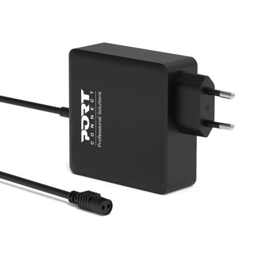 Adaptador de corriente Port Designs 900007B-EU 90 W 8 puntas universal