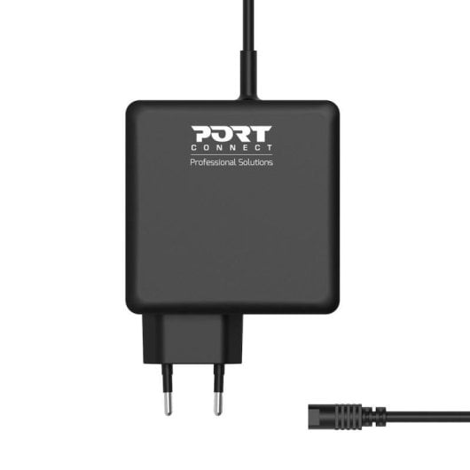 Adaptador de corriente Port Designs 900007B-EU 90 W 8 puntas universal