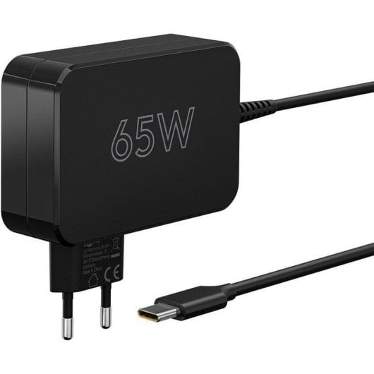 Notebook-Ladegerät Goobay 65420 65W Power Delivery USB-C Schnellladung Schwarz