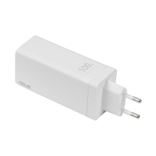 Adaptador de corriente ASUS 90XB07IN-BPW010 GaN 100 W 2x USB-C 1x USB-A compacto