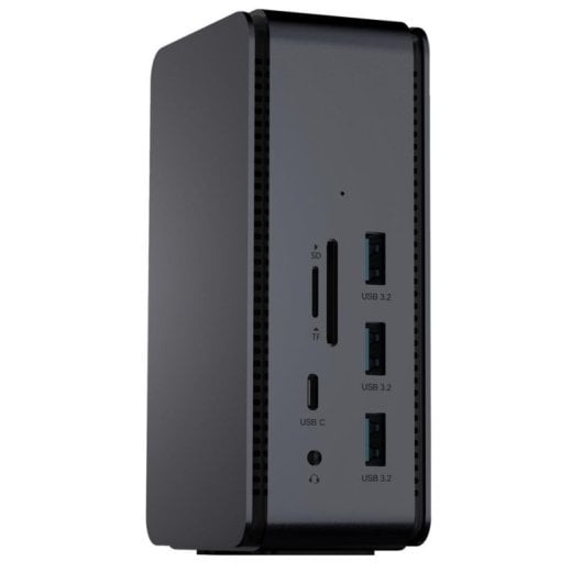 Estação de acoplamento ProXtend DOCK2XUSB4 USB4 Dual 8K Alumínio Cinzento