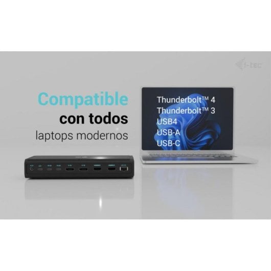 Docking station i-tec CA6MONITORDOCKPD 6 display 4K USB-C Power Delivery 140W