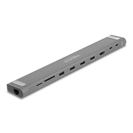 Base per laptop DeLock 87895 USB-C HDMI 4K 4xUSB LAN SD PD 85W