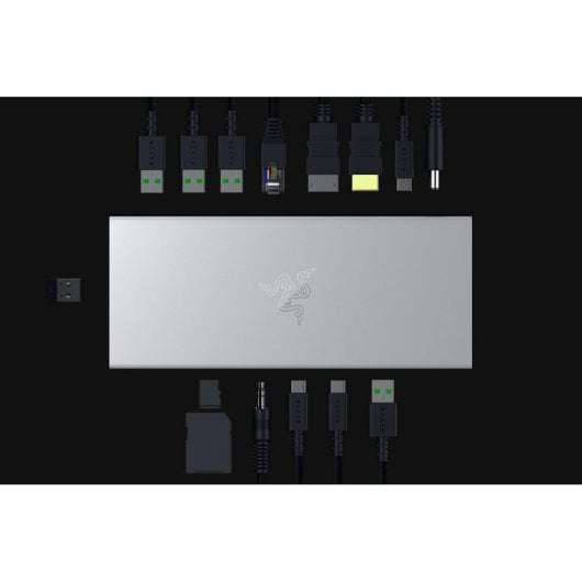 Hub Razer 14 ports 10 Gb/s USB4 modèle RC21-02280200-R3EK aluminium