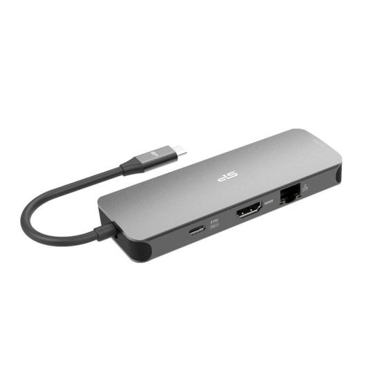 Station d'accueil Silicon Power SR30 8-en-1 USB-C 100W Gigabit HDMI SD