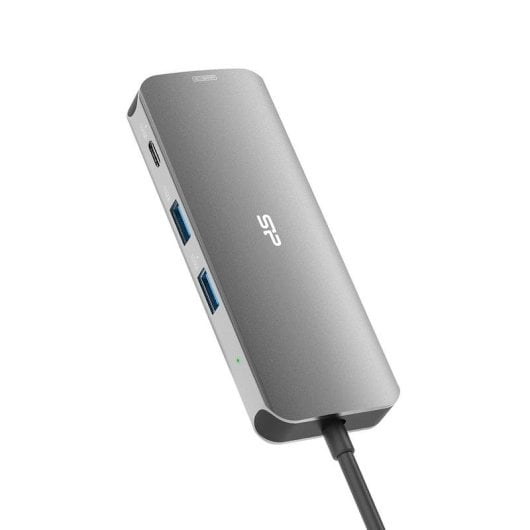 Station d'accueil Silicon Power SR30 8-en-1 USB-C 100W Gigabit HDMI SD