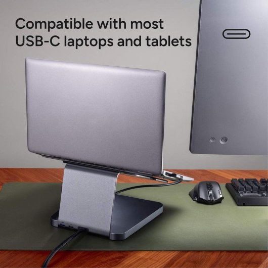 Station d'accueil Zagg 109816216 Pro Dock 10 ports USB-C 150W Gris/Noir