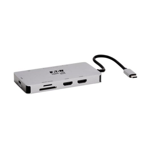 Base notebook Eaton Tripp Lite U442-DOCK8G-GG USB-C Power Delivery 100 W 2x HDMI Ethernet