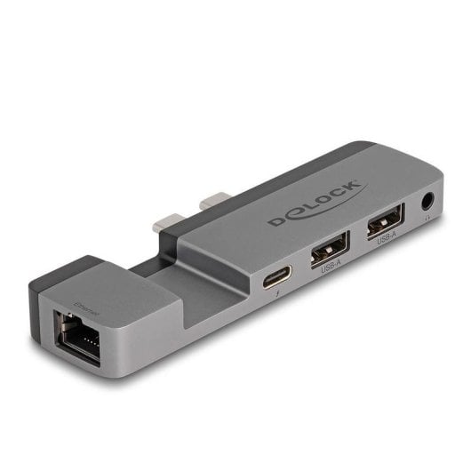 Estação de acoplamento DeLock 87757 Thunderbolt 4 5K 100 W LAN Áudio MacBook Pro/Air