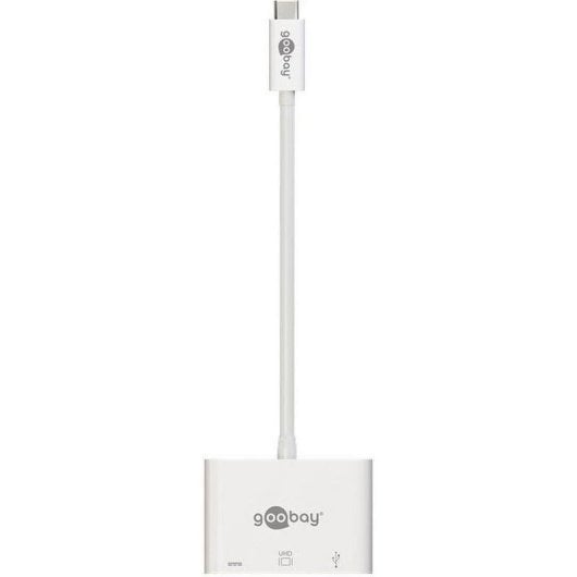 Base para portátil Goobay 62104 USB-C HDMI 4K 60W Multicolor