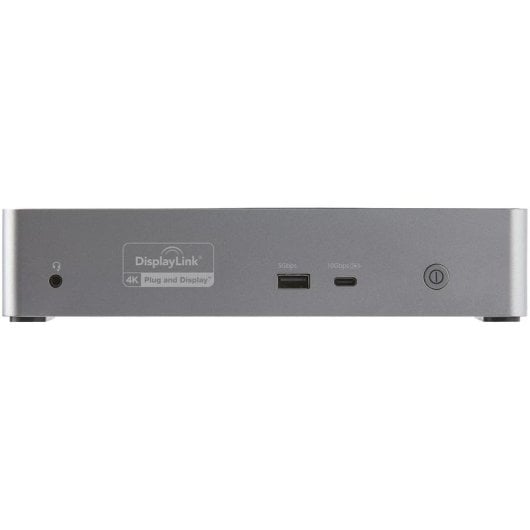 Base para portátil Startech DK31C4DPPDUE Quad 4K HDMI DisplayPort USB-C 100W PD