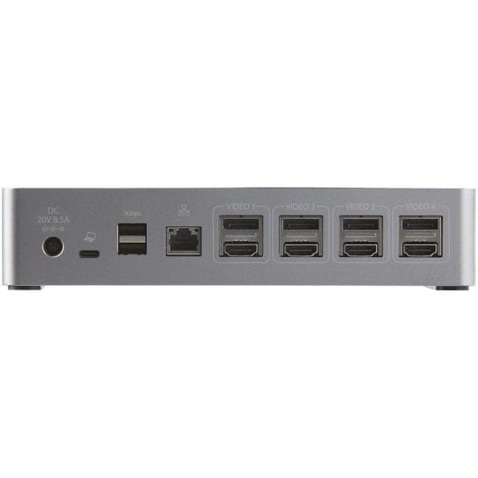 Base para portátil Startech DK31C4DPPDUE Quad 4K HDMI DisplayPort USB-C 100W PD