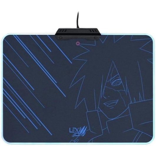 Tapis de souris Lexip Madara Destruction RGB USB Antidérapant Rigide 350x280mm