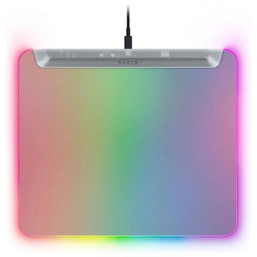 Alfombrinha Razer Firefly V2 Pro Branco RGB Base Antiderrapante USB