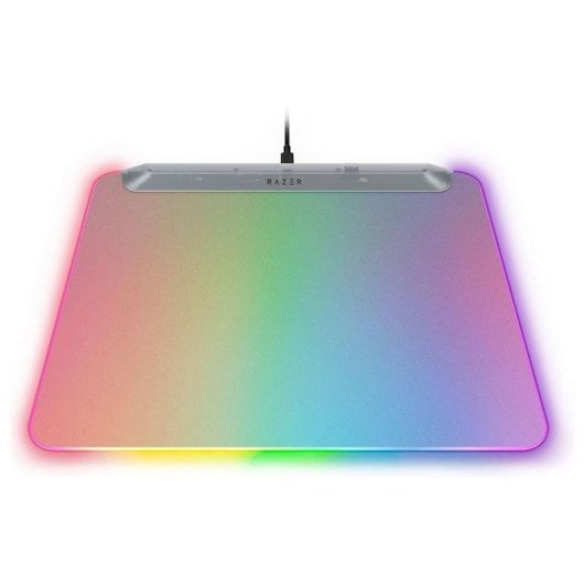 Alfombrinha Razer Firefly V2 Pro Branco RGB Base Antiderrapante USB