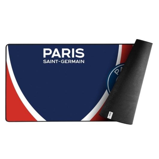 Tapis de souris Konix 82531120973 XXL Gaming PSG base antidérapante 900x460mm