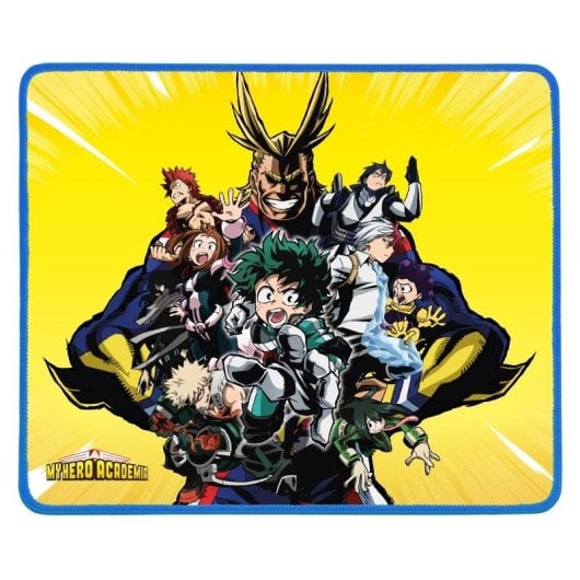 Tapis de souris Konix 80761117091 My Hero Academia XXL microfibre base antidérapante