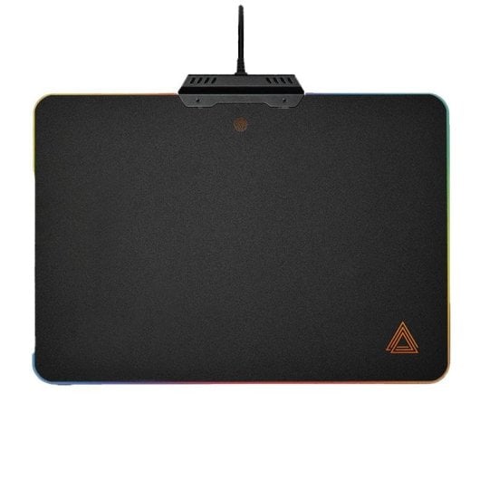 Alfombrilla Lexip B5 retroiluminada gaming 350x250mm negra RGB