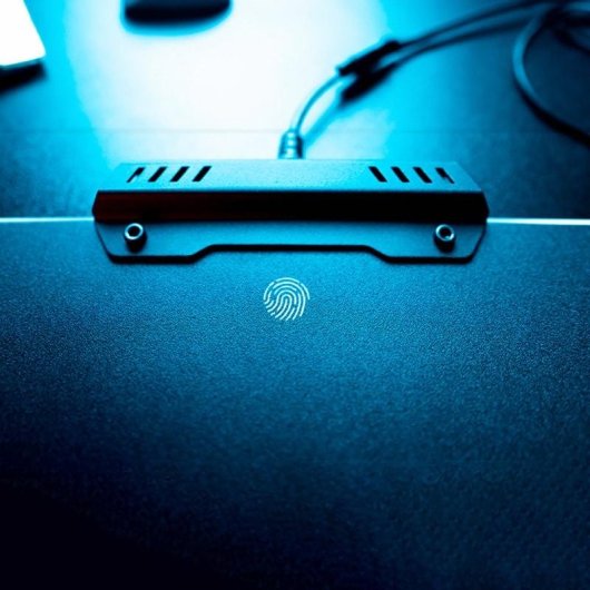 Alfombrilla Lexip B5 retroiluminada gaming 350x250mm negra RGB