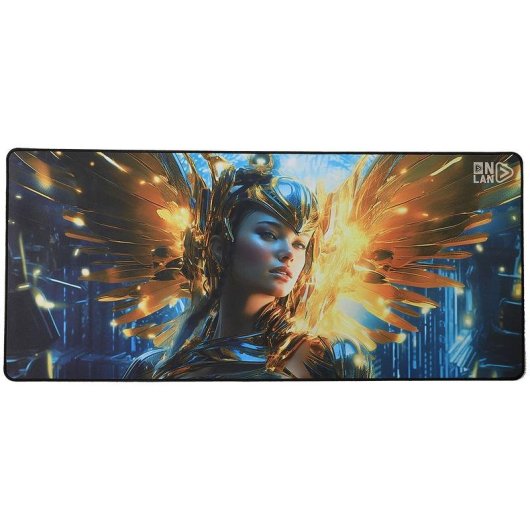 Tapis de souris On Lan On Lan OL-AS-300 AMAZONE XXL antidérapant tissu 900 x 400 mm