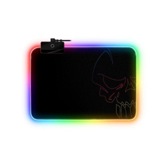 Alfombrilla Spirit of Gamer Darkskull RGB M bordes rematados multicolor