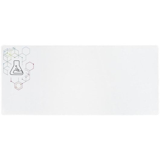 Tapis de souris The G-Lab PAD-SELENIUM-W Blanc XXL antidérapant 900x400x4mm