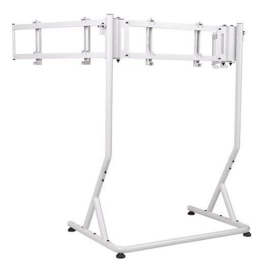 Supporto monitor Thermaltake GSC-MSP-MDSLWH-01 triplo 60 kg 27-55" bianco regolabile